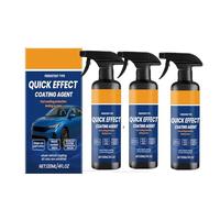 Advanced Car Quick-Acting Coating Agent Spray,Multi-Functional Coating Renewal Agent,3 in 1 Auto Ceramic Spray for Shine and Protection,120ml*3PC