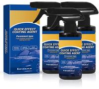Advanced Car Quick-Acting Coating Agent Spray, Multi-Functional Coating Renewal Agent for Cars, Motorcycles, Restore Shine & Long-Lasting Protection, Waterless Wash (3)