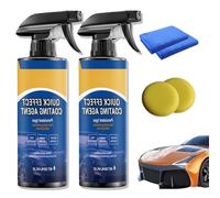 Advanced Car Quick-Acting Coating Agent Spray, Quick Effect Coating Agent, 3 in 1 Multi-Functional Coating Renewal Agent Long-Lasting Protection Waterless Wash (3)