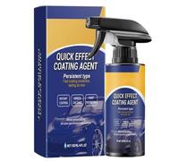 Advanced Car Quick-Acting Coating Agent Spray, Quick Effect Coating Agent, Advanced Car Coating Spray, Multi-Functional Coating Renewal Agent for Cars, Motorcycles (120ml, 1PC)