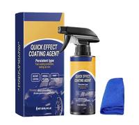 Advanced Car Quick-Acting Coating Agent Spray, Quick Effect Coating Agent for Car, 3 in 1 High Protection Quick Car Coating Spray, Multi-Functional Coating Renewal Agent for Cars, Motorcycles (1PC)