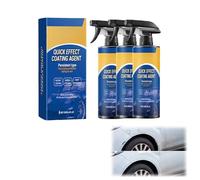 Advanced Car Quick-Acting Coating Agent Spray, Quick Effect Coating Agent for Car for Shine Restoration, Paint Repair and Long-Lasting Gloss Finish (3pcs)