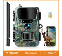 Advanced Cellular Trail Camera: 48MP, Waterproof, 0.2s Trigger, Night Vision
