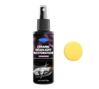 Advanced Ceramic Headlight Restoration Spray, 2026 New Headlight Restoration Spray with Ceramic Coating, Removes Yellowing Agent, Restores Clarity, Long-Lasting Protection, Car Care Tool (1PC)