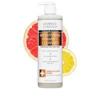 Advanced Clinicals Gleanser Facial Cleansing Gel with Vitamin C for Women and Men Facial Cleanser with Glycerine Cleansing Gel Moisturizing Ferulic Acid for Cleansing
