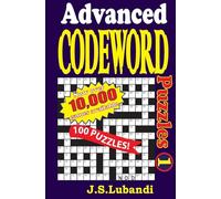 Advanced Codeword Puzzles: Volume 1