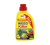 Advanced Concentrated Weedkiller 1L Destroys Broad Range of Weeds & Roots Treats upto 400sqm