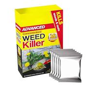 Advanced Concentrated Weedkiller 80ml x 6 Sachets Extra Strong with Glyphosate Super Strong High Strength Concentrated Weed & Roots Killer Liquid Sachets
