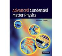 Advanced Condensed Matter Physics