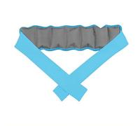Advanced Cooling Ice Scarf, Instant Heatstroke Relief with Segmented Ice Pockets, Flexible Multi-Position Neck & Forehead Wrap, Reusable Leak-Proof Fabric for Outdoor Work, Gardening, Hiking (Gray)