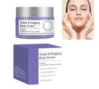Advanced Crepey Skin Firming Cream for Neck, Chest, Arms & Legs - Retinol Body Lotion with Collagen, Anti-Aging Moisturizer to Tighten Sagging Skin & Reduce Wrinkles, All Skin Types (1PCS)