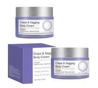 Advanced Crepey Skin Firming Cream for Neck, Chest, Arms & Legs - Retinol Body Lotion with Collagen, Anti-Aging Moisturizer to Tighten Sagging Skin & Reduce Wrinkles, All Skin Types (2PCS)