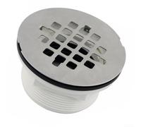 Advanced Design Shower Drain System 108mm Round Hair Filter Efficient Water Flow