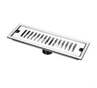 Advanced Design Stainless Steel Shower Drain Linear Gully with Enhanced Anti Backflow Mechanism (40x10cm)