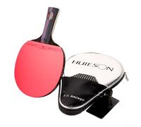 Advanced Design Table Tennis Racket with Optimal Performance Features and Storage Case (long handle)