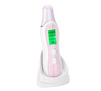 Advanced Digital LCD Display Skin Moisture Tester with Precision Sensor for Facial Oil Analysis - Portable Pen Design for Home and Professional Use, White (White)