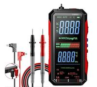 Advanced Digital Multimeter, Professional True RMS Multitester with NCV, Color Backlit Screen, USB Rechargeable, Auto-Ranging for AC/DC Voltage, Resistance, Capacitance, Temperature, Frequency