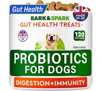 Advanced Dog Probiotics for Gut Health - Made in the UK - Pre, Post & Probiotic Treats - Dogs Digestive Health Sensitive Tums Support - All Breeds & Ages - Probiotics for Dogs (120 Ct)