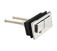 Advanced Dual Flush Toilet Push Button Rectangle Tank Water Saving Discharge Switch