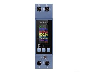 Advanced Dual Phase AC Meter with User Friendly Interface, WiFi Enabled for Efficient Energy Management (KWS-303WF)