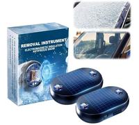Advanced Electromagnetic Car Deicer,2PCS Car Defroster,Electromagnetic Snow-Melter,Auto Interference Anti Freeze Device,Anti-Freeze Snow Removal Tool, Windows and Mirrors, Compact Winter C-ar Gadget