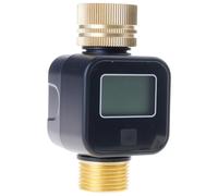 Advanced Electronic Water Meter Sensors Fast Flows Rate TrackingABS Housing Energy Efficient Designs for Garden Use LCD Display Water Meter