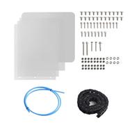 Advanced Enclosure Panel Set for 5M 3D Printers High Temperatures Tolerance Metal Crafted Structure Protective