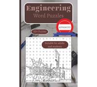 ADVANCED Engineering Word Search Puzzle Book: Word Searches with Easy to Read Print about Engineering, physics, mechanics and more. | 6 x 9 inches, ... Gift for Vacations, Holidays and Birthdays.