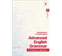 Advanced English Grammar : A Linguistic Approach