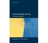 Advanced English Grammar : A Linguistic Approach