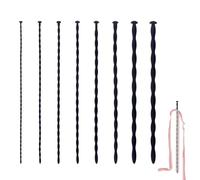 Advanced Enhancement Training Accessory F81-uk for Men's Voice Rod (Black, 8-piece Set)