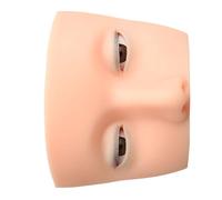 Advanced Eyelash Extension Training Head with Five Point Placement and Silicone Construction Realistic Eyelash Training Head with Liftable Eyelid Soft Silicone for Lash Extension Practice