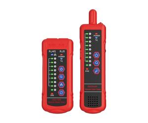 Advanced Featuring Fault Detection Design for RJ11 RJ45 High Accuracy Cable Observer Home Net Maintenance Tool