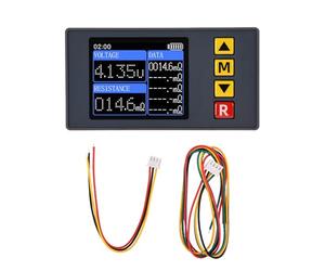 Advanced Four Wire Methods Battery Inspector Detector with Calibration Feature for Current and Internal Resistance Adjustable Brightness Multimeter