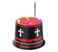 Advanced Ghost Hunting EMF Detector - Enhanced Magnetic Field Amplifier, ±1°C ATDD Temperature Tracking, Auto Calibration, 5-Level Sensitivity, 9V Battery Included
