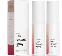 Advanced Hair Growth Oil Spray - Non-Greasy Hormone-Free Formula - Promotes Thicker Natural Hair, Damage Repair, Loss Prevention, Ideal for Dry Scalp - For Hair (2 Pieces)