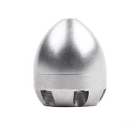 Advanced High Pressure Cleaning Nozzle 30/40/60L Front 1 Rear 6 1/2 Inch Stainless Steel Sewer Unclogging Tool for Pressure Washer(60L)