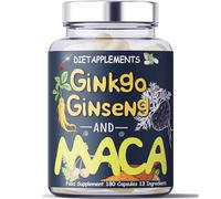 Advanced Hormone & Energy Complex: Maca Root 4000mg, Ginkgo Biloba, Korean Red Ginseng - Vegetarian Capsules - Vitamins D3, E, B5, B6, B12, A, K, Zinc, Folic Acid, Selenium. UK Made, GMP Certified