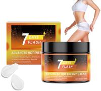 Advanced Hot Sweat Cream, 7 Days Flash Cream, Sweat Cream For Belly Fat Burner For Women, Sweat Enhancer Cream, Tighten Skin, Make Skin Smooth And Delicate, for All Skin Types (2pcs)
