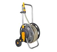 Advanced Hozelock Manufacturing 2435 Assembled Reel + 50 Metre Hose + Fittings -