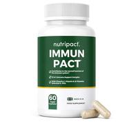 Advanced Immune Support Supplement for Women & Men - 12-in-1 Vitamin, Mineral & Botanical Complex with Vitamin C, Vitamin D3, Zinc, Selenium, Elderberry, Quercetin, Rosehip & Vitamin B12 - 60 Capsules