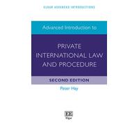 Advanced Introduction to Private International Law and Procedure (Elgar Advanced Introductions series)