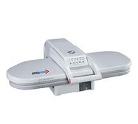 Advanced Ironing Press by Speedypress - Mega Steam Iron Press - Regular Size, 64cm x 27cm, 1,400watt, 38 Steam Jets, 12 Months Warranty (+ Free Replacement Cover & Foam Underfelt - RRP £39.00)