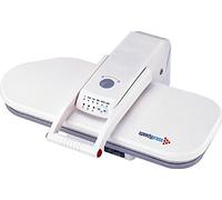 Advanced Ironing Press by Speedypress - Mega Steam Iron Press - Regular Size, 64cm x 27cm; 1,400watt (+ Free Replacement Cover & Foam Underfelt - RRP £39.00)