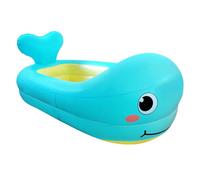 Advanced Kid s Tub - 80cm Whale PVC Bath Pool, Leakproof Thick Cushion Design, Portable Travel Seat Bath, Durable Kids Bathing Tub | Adorable Inflatable for Boys Girls Home Outdoor Water Play