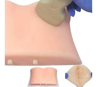 Advanced Kidney Anatomy Mannequin, Ultrasound Guided Renal Biopsy Training Model, Kidney Puncture Model, Soft Silicone Material, B Ultrasonic Lower Kidney Training Model, for Nurse, Medical Students