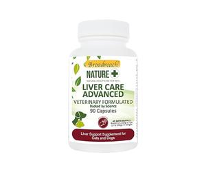 ADVANCED LIVER CARE DETTOX for DOGS and CATS - in NEW label design - same advanced formulation. With Concentrated Milk Thistle - Formulated by Expert Vets and Nutritionists - 90 caps