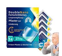 Advanced Lung Cleansing Plaster 14 Patches, Nano- Detoxification Tape for Respiratory Relief, Soothes Throat & Chest, Perfect for Daily Care, Business Trips & Urban Living
