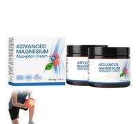 Advanced Magnesium Pain Relief Cream, Magnesium Joint Gel, Joint Relief Cream, Natural Ingredients for All Skin Types, Effective Relieffor Back, Neck, Hands, Knees (2)