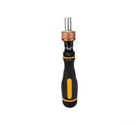 Advanced Magnetic Ratchet Screwdriver with Quick Change Bit Mechanism for Easy Use (11 in 1 Set)